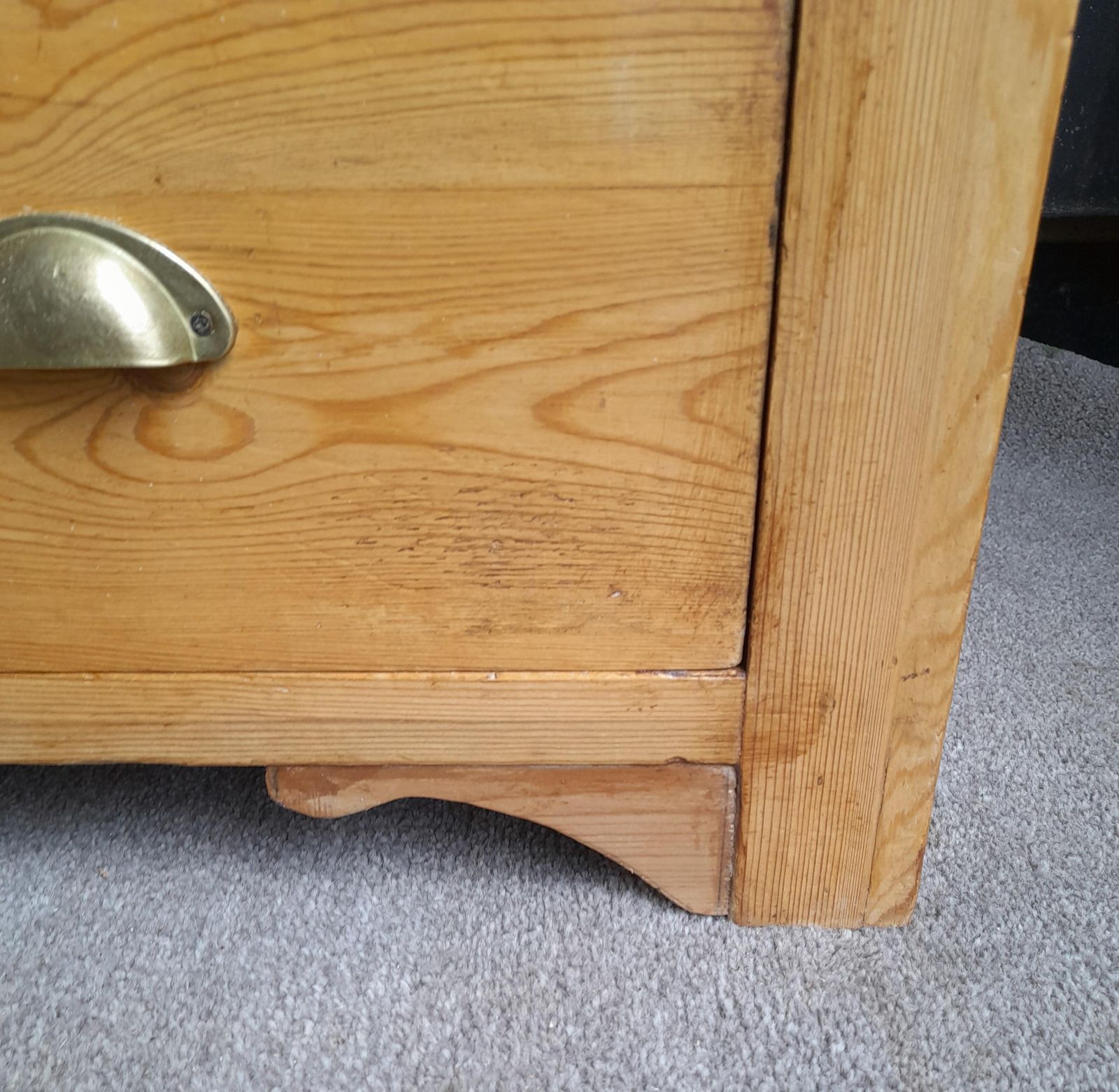 Antique Continental Pine Chest Of Drawers photo 395.0