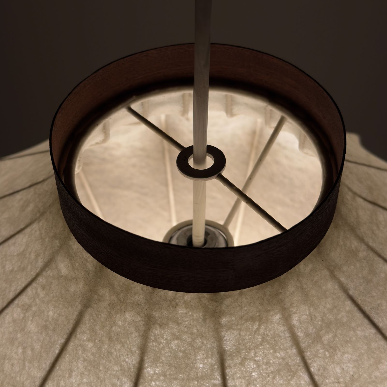 Mid Century Cocoon Pendant Lamp, Achille Castiglioni, Italy 1960s photo buy