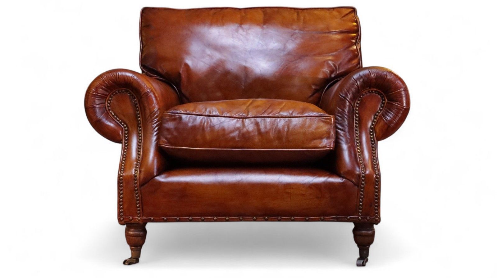 Stunning Timothy Oulton Balmoral Cigar Club Leather Armchair Antique Whisky 🚚🚚 photo furniture