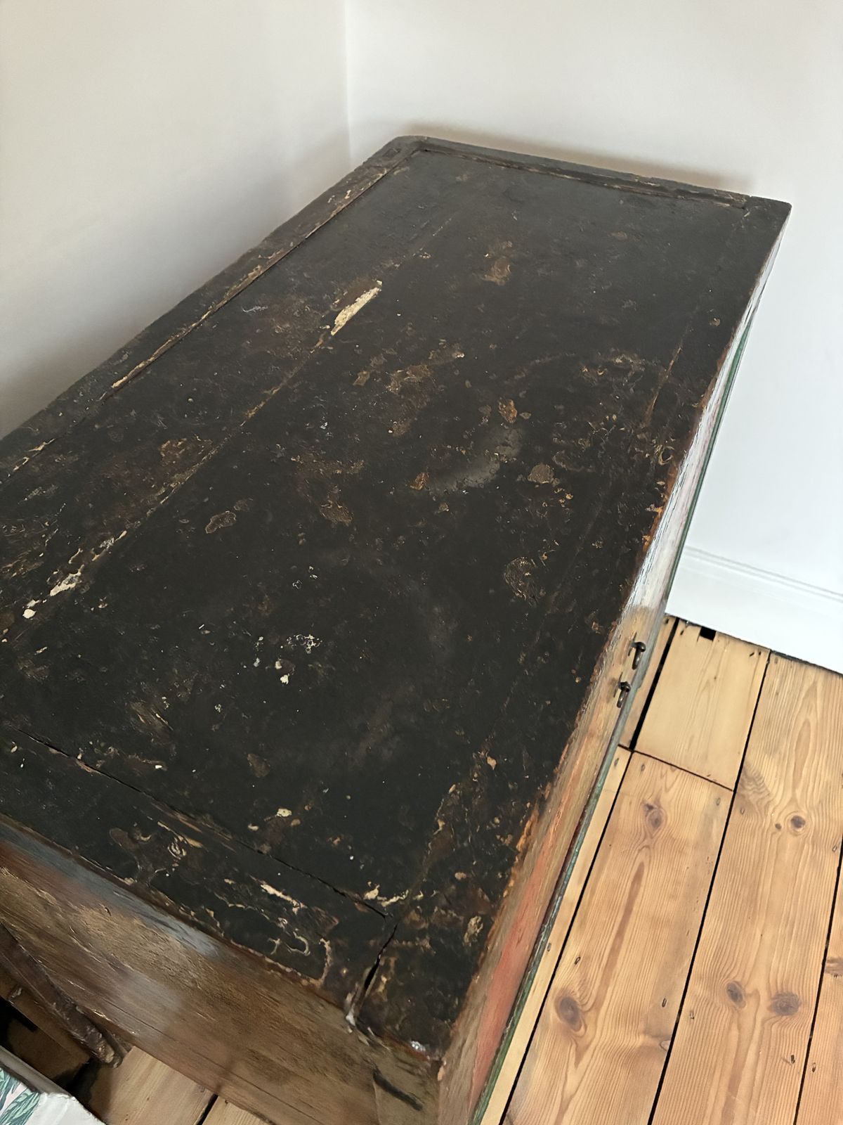 Furniture Antique Chinese Cupboard Circa 1900 photo