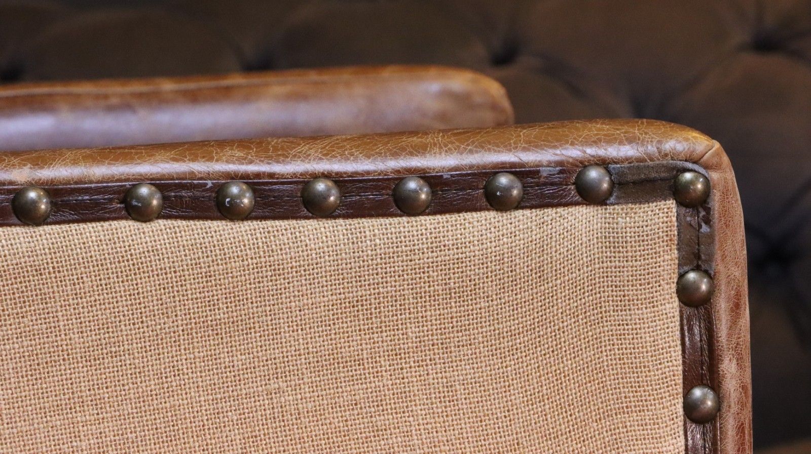 photo for sale Stunning Georgian Leather Wingback Club Library Fireside Armchair Aniline Tan 🚚