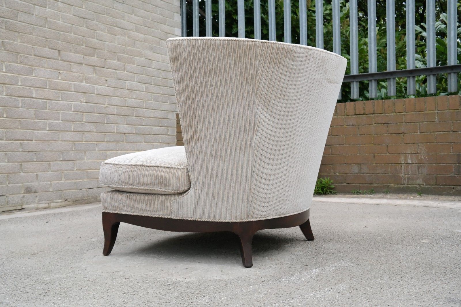 photo buy Rare Stunning Donghia Geneva Amrchair & Corner Sofa Leather Fabric Rrp £30k 🚚🚚