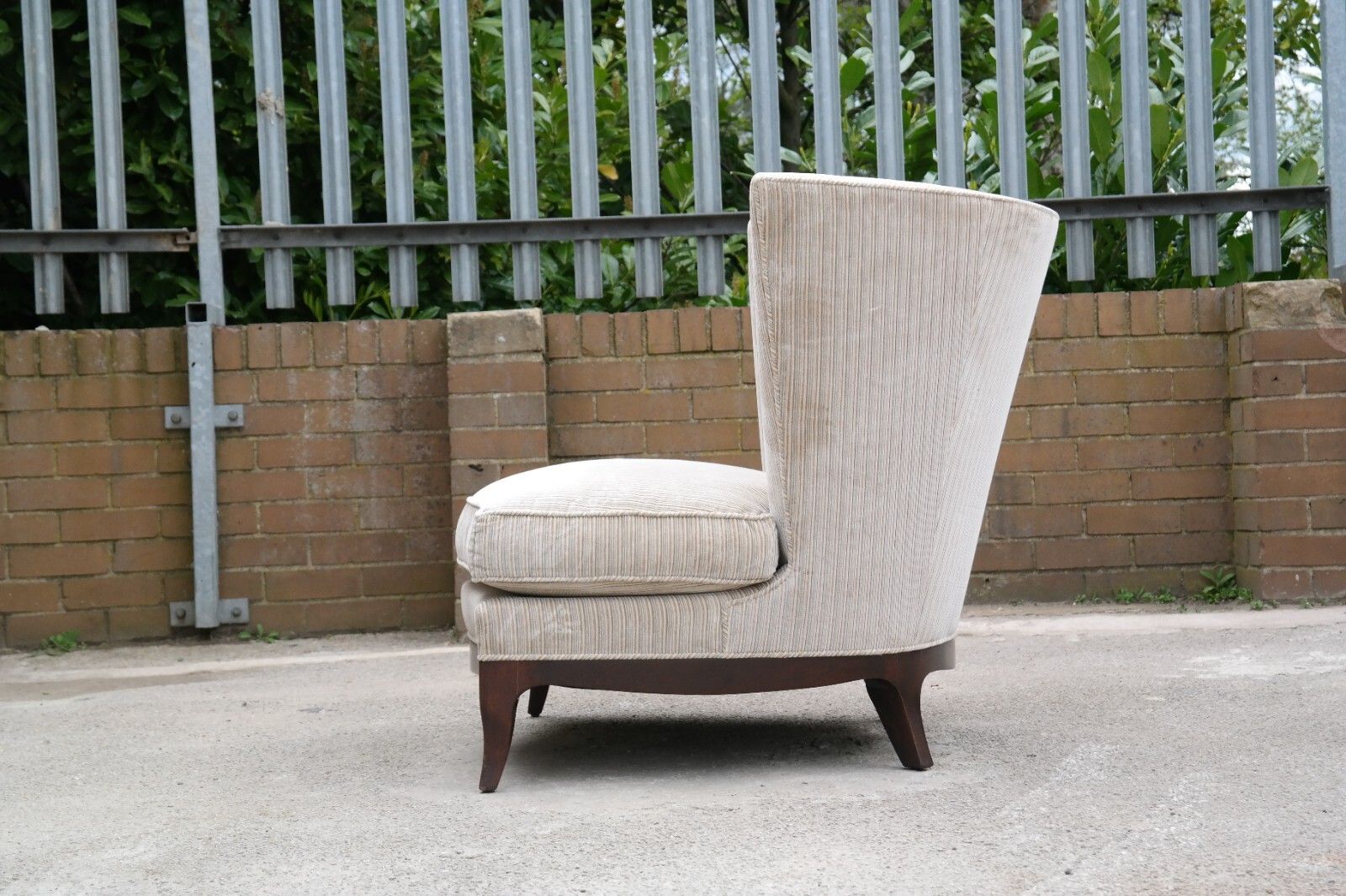 photo vintage Rare Stunning Donghia Geneva Amrchair & Corner Sofa Leather Fabric Rrp £30k 🚚🚚