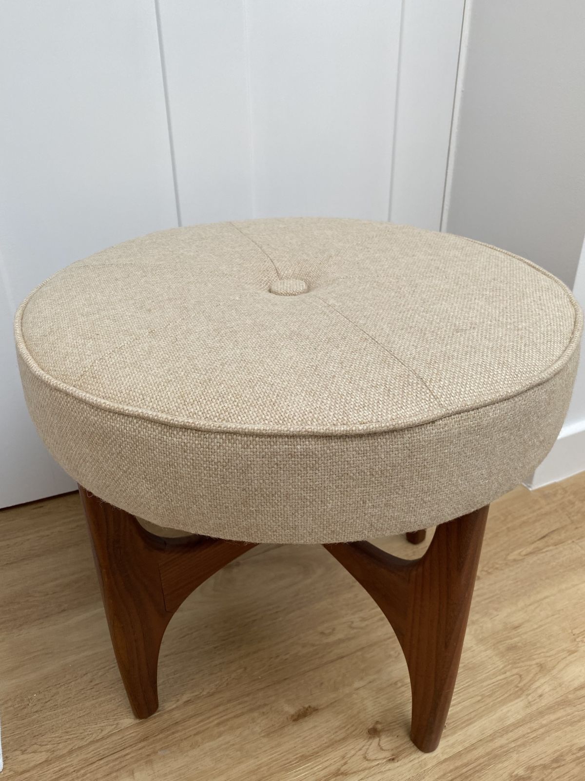 Astro G Plan Mid Century Danish Teak Footstool By Kofod Larsen, 1960s photo Furniture