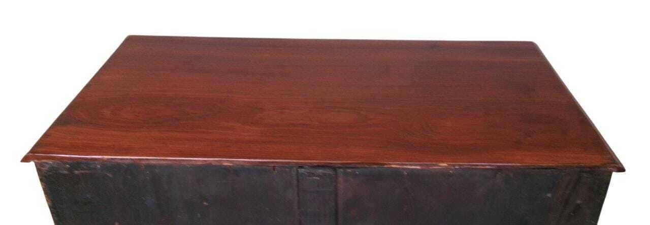 1150.0 C1750 Chest Of Drawers, Georgian Mahogany 2/3 Dresser Chest, Antique Bedroom Furniture photo