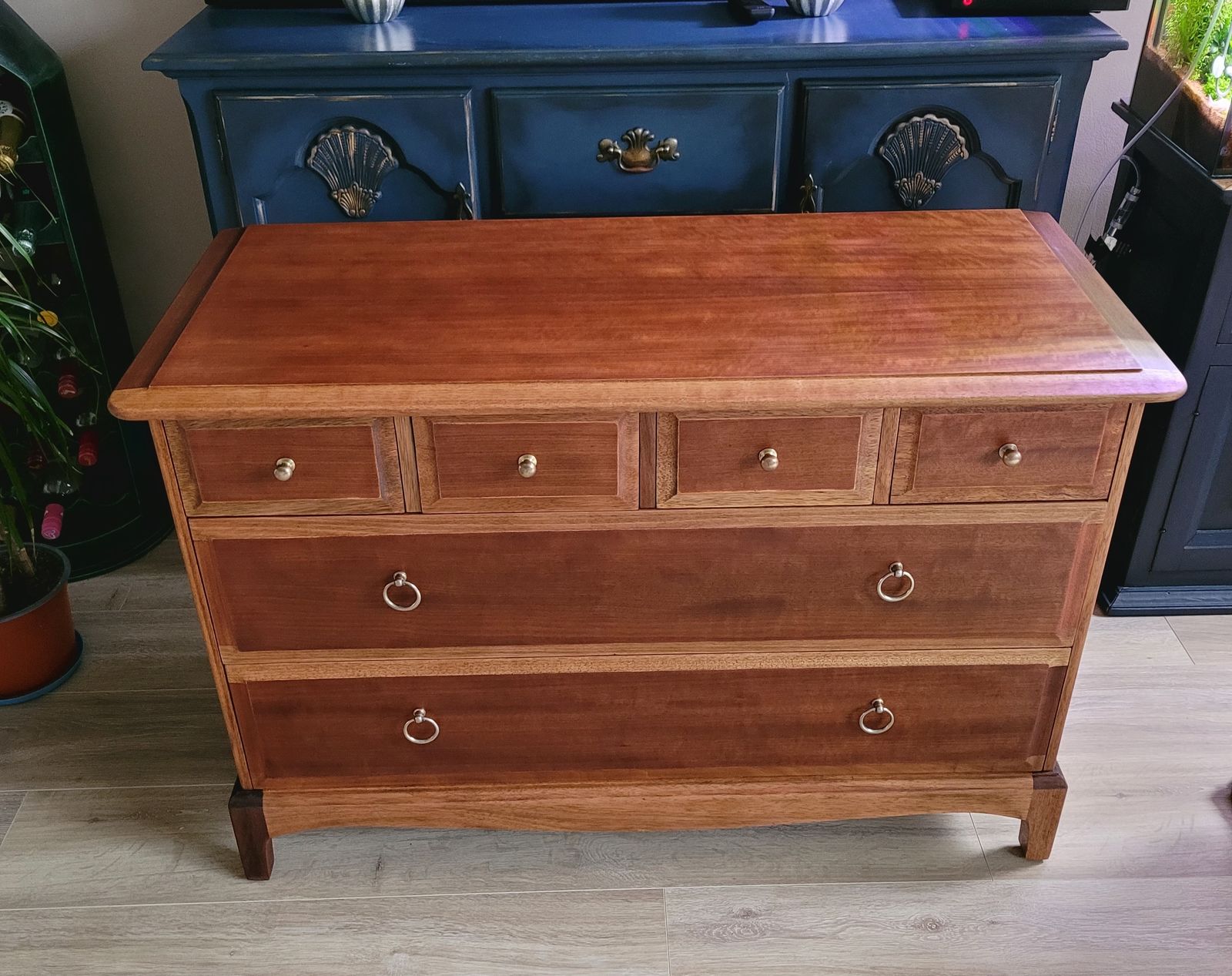 Restored To Order Stag Minstrel Chest Of Drawers photo for sale