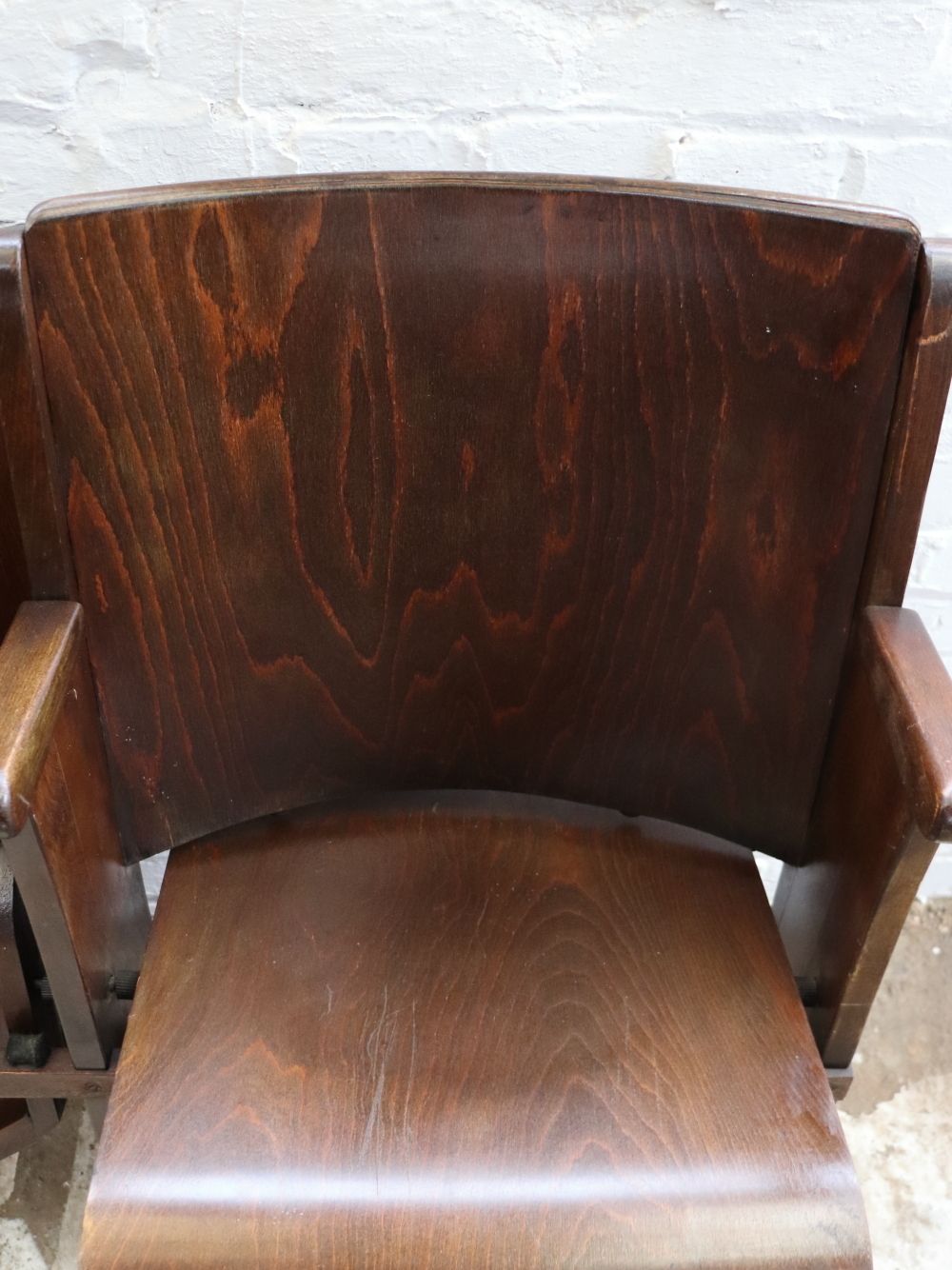 Furniture Beautiful Vintage Czech Theatre Seats By Ton photo