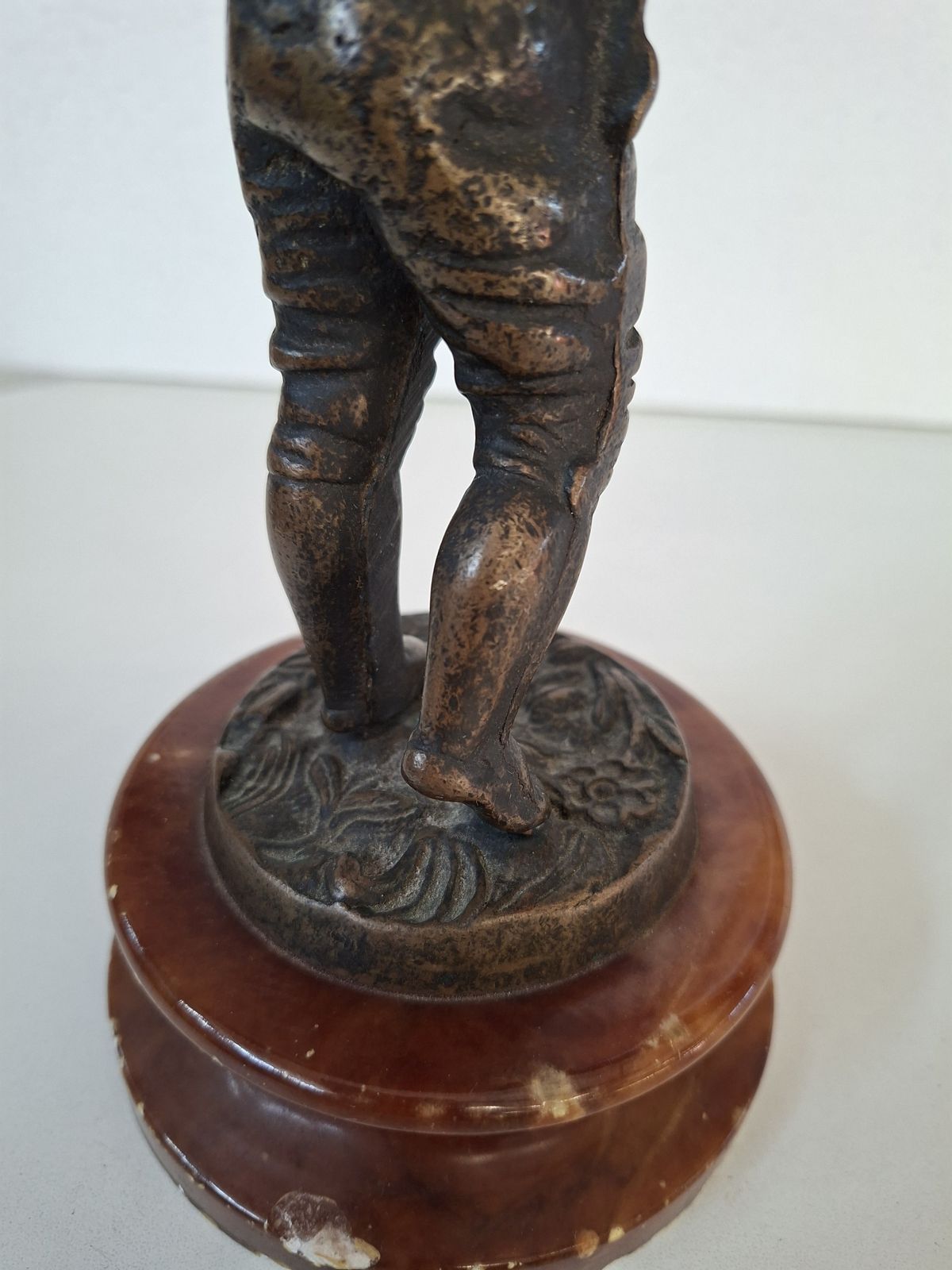 Scultura In Bronzo "Il Giovane Pifferaio" photo vinterior