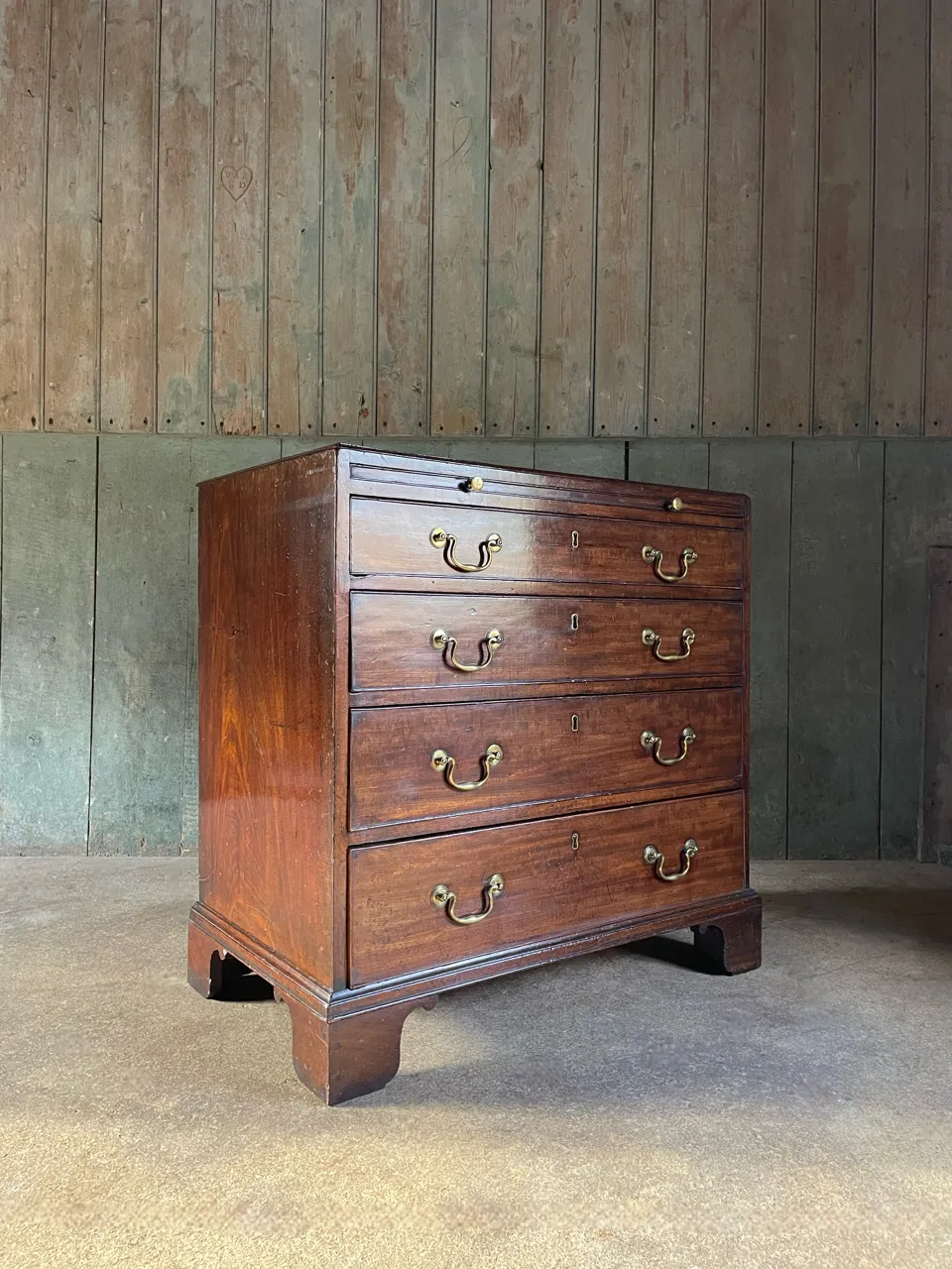 George III Caddy Top Bachelor’s Chest Of Drawers photo furniture