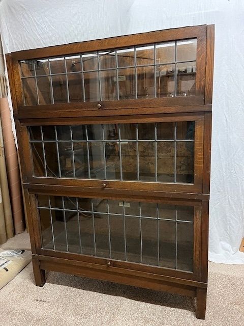 Globe Wernicke "Universal" Edwardian 4 Stack Elastic Bookcase Size 809 photo vinterior