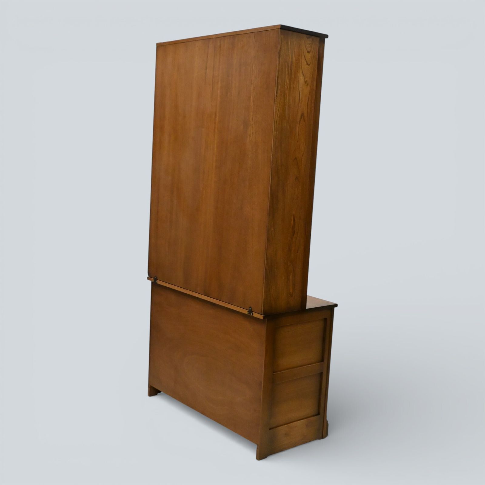 photo vinterior Ercol Mural Wall Unit Display Cabinets Cupboard Golden Dawn Free Uk Delivery