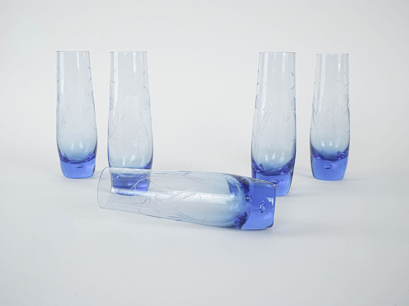 Set Of Glasses, Italian Design, 1980s, Production: Italy photo 269.0