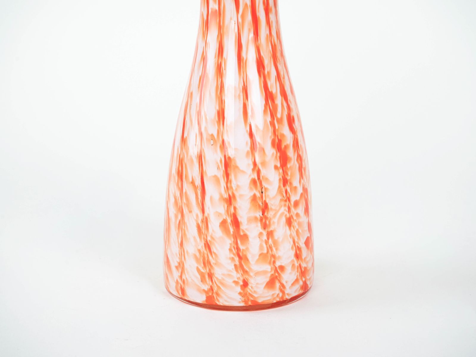 Orange Vase, Italian Design, 1960s, Made In Italy photo 419.0