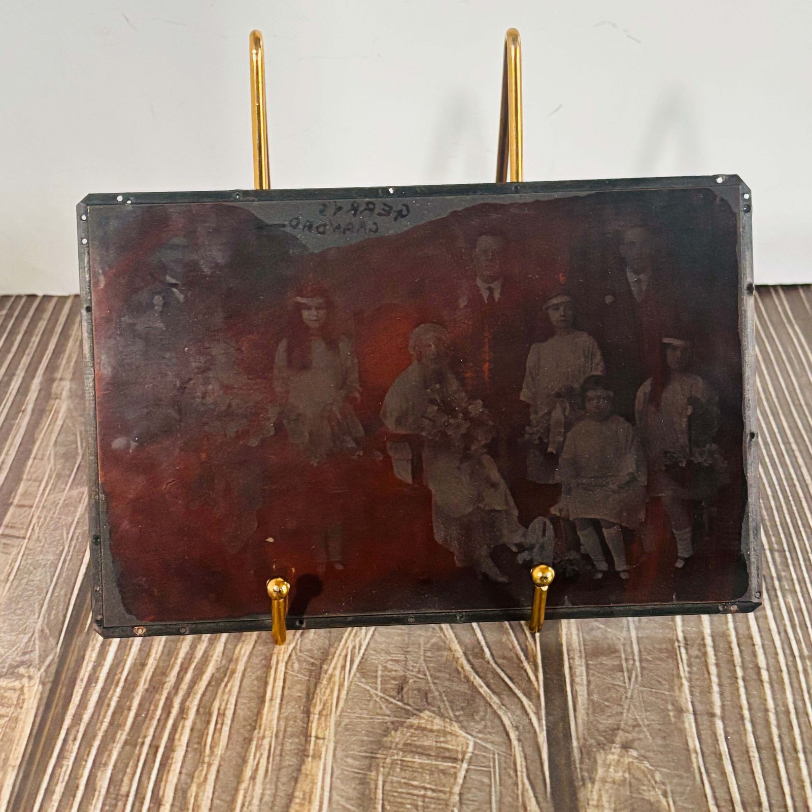 photo for sale Vintage Copper Printing Plate Vintage Wedding Photo