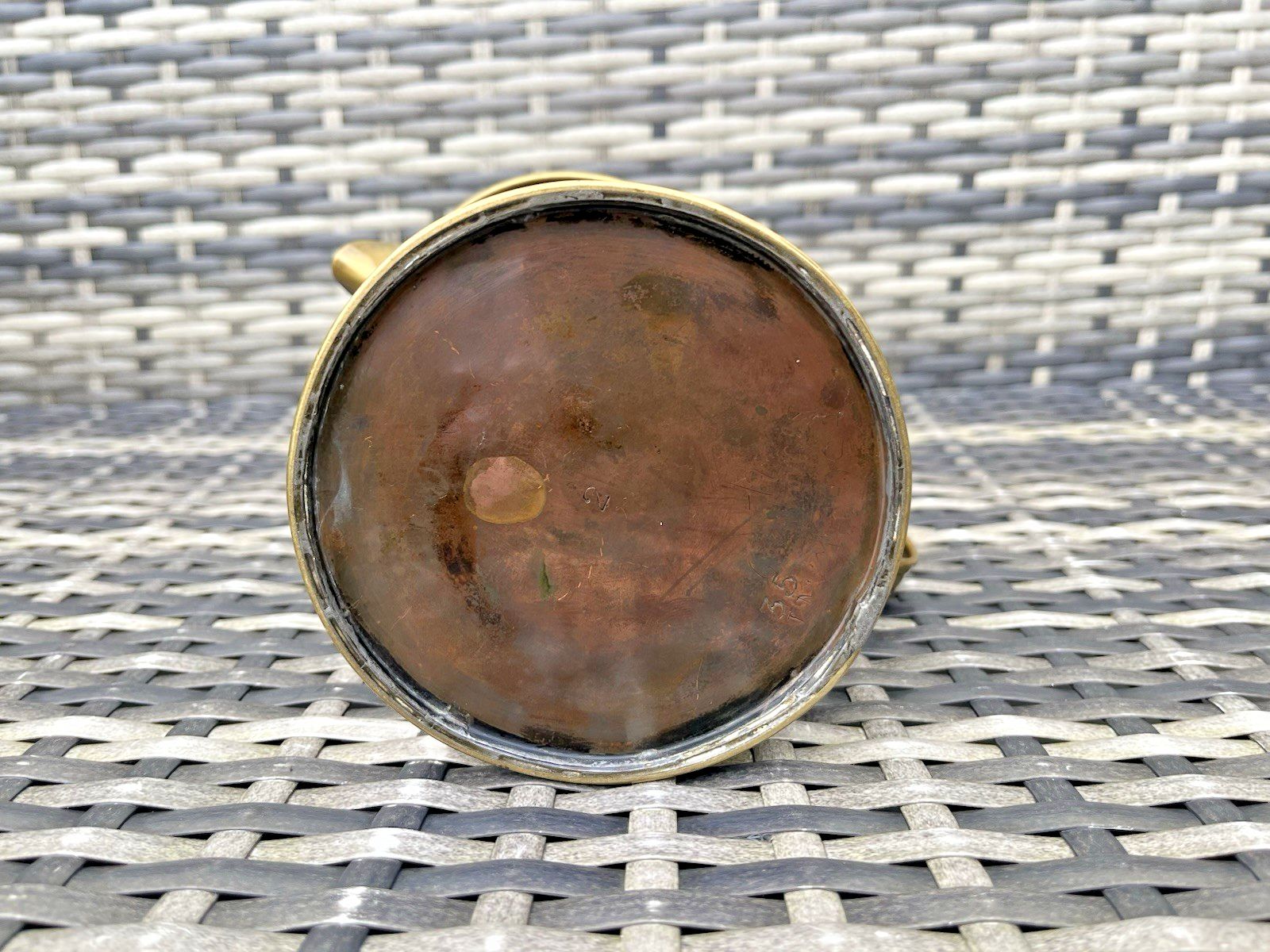 Antique Victorian Copper & Brass Milk Dairy Bucket / Watering Can Jug For Plants photo buy