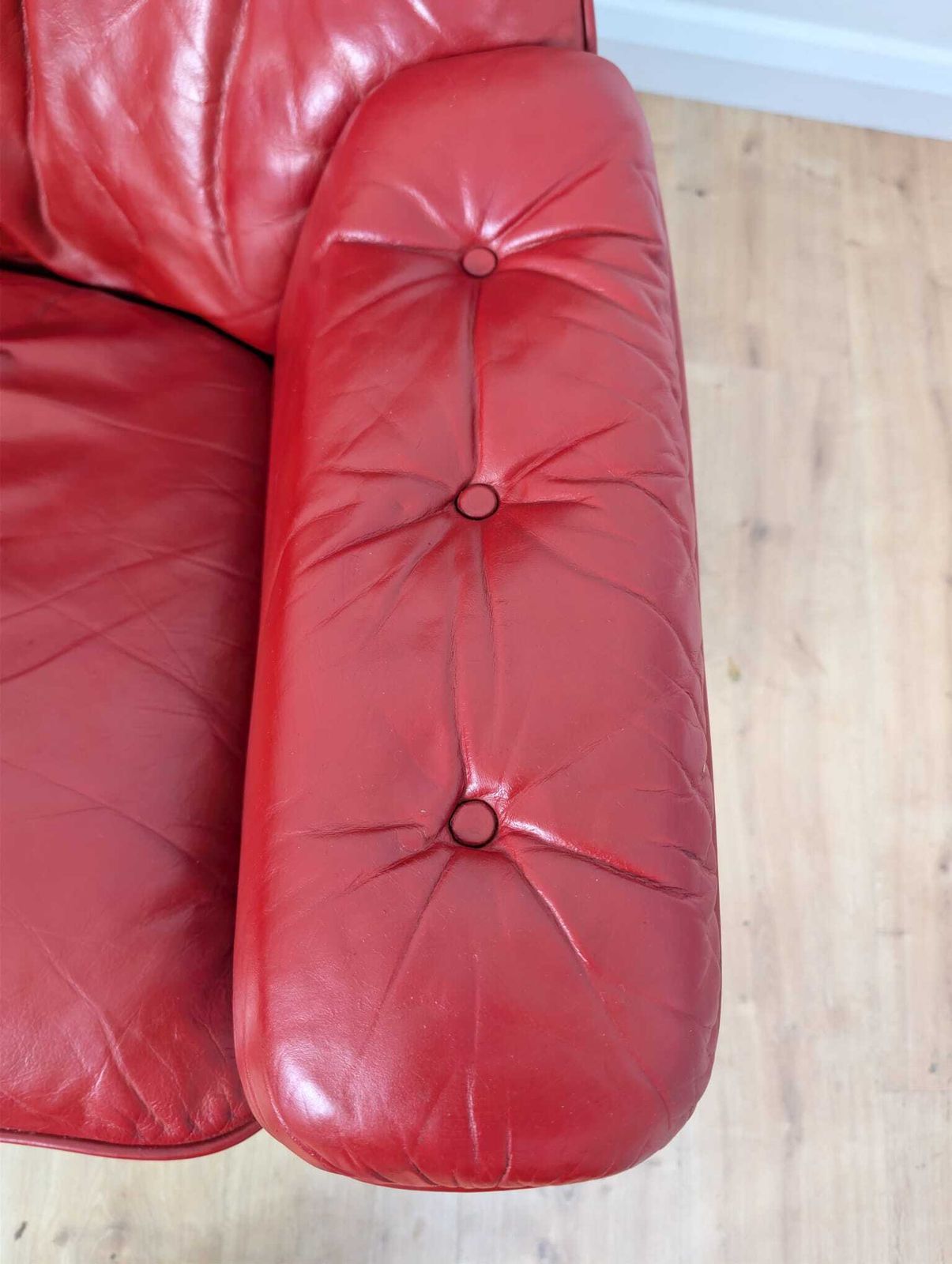 Pair Of Mid Century Swivel Armchairs By Göte Möbler, Nässjö, Sweden — 1970s photo buy