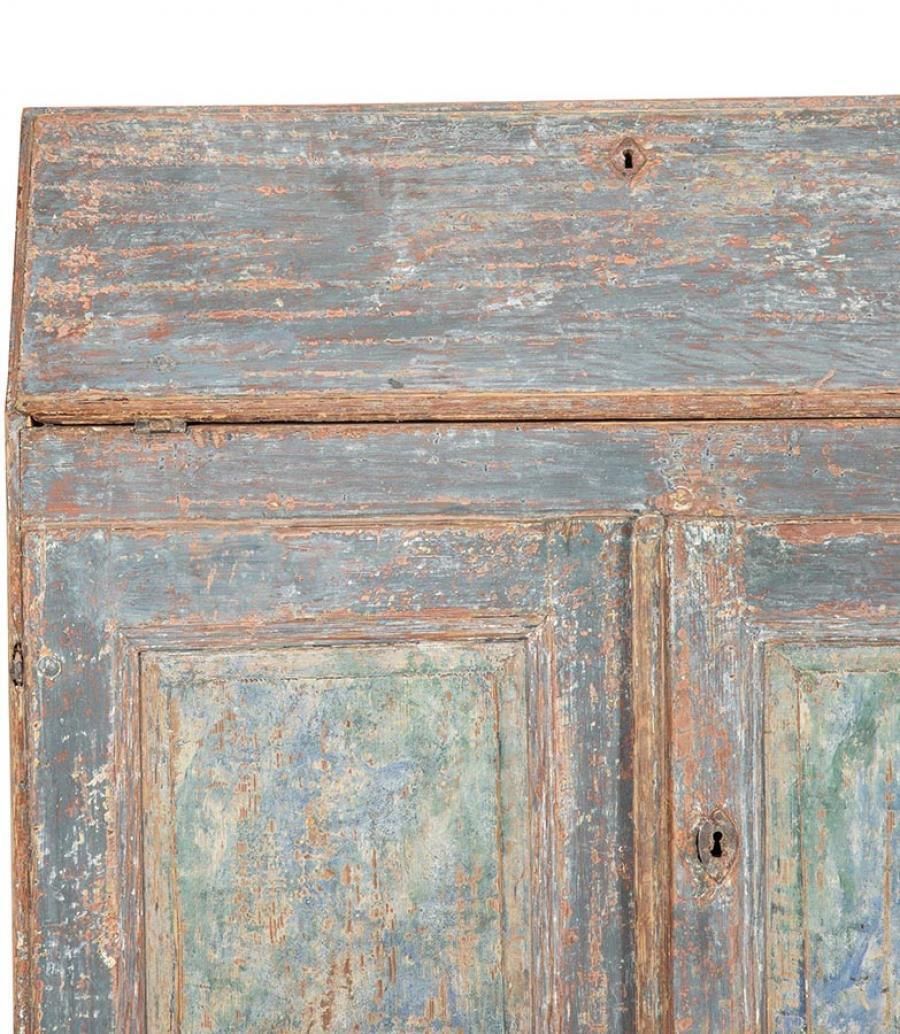 19th Century Swedish Bureau In Original Paint photo 3900.0