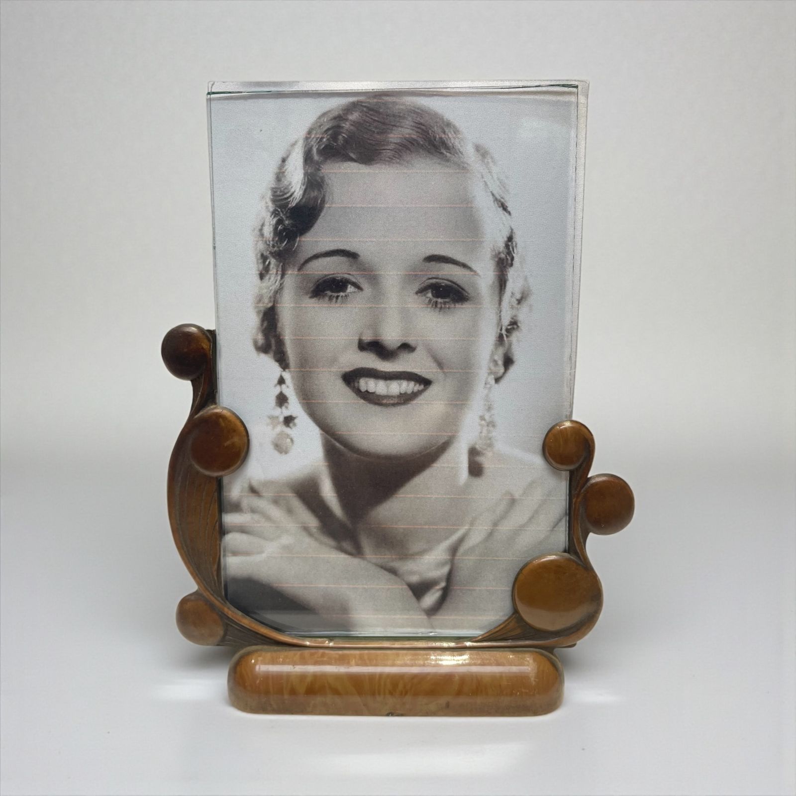 Pair Of Art Deco Photo Frames photo Home Decor
