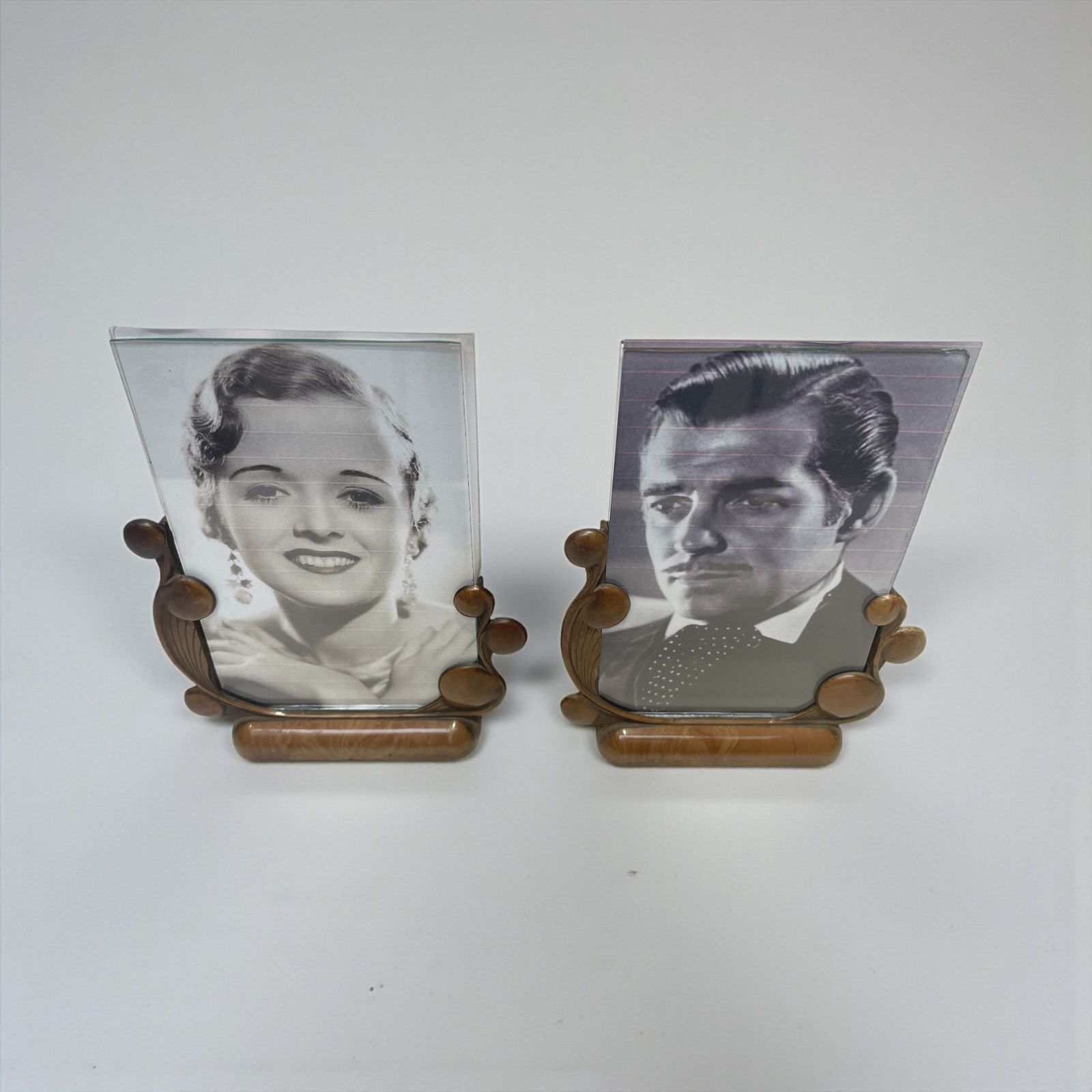 Pair Of Art Deco Photo Frames photo vinterior