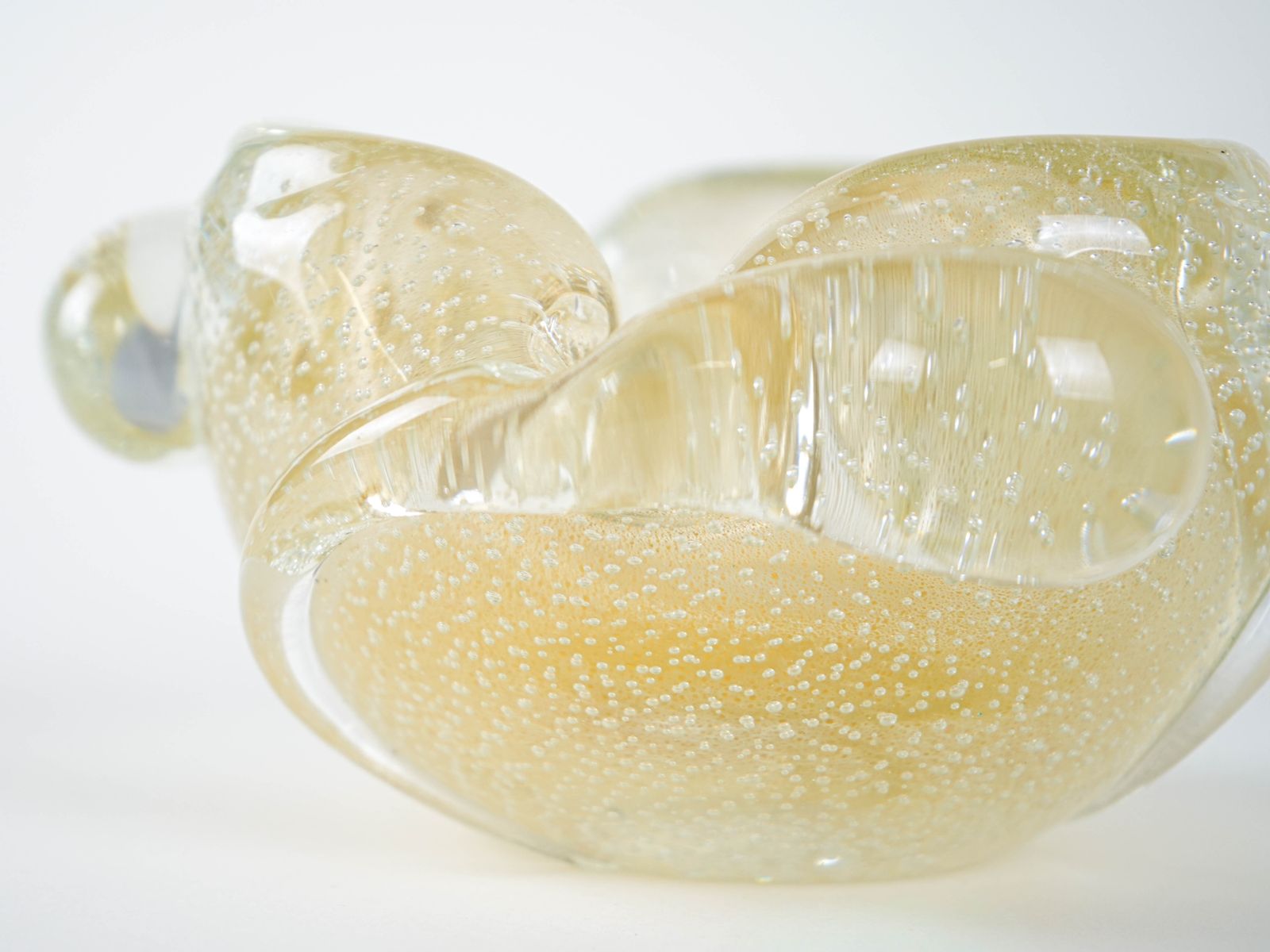 429.0 Ashtray, Murano Glass, 1960s, Made In Italy photo