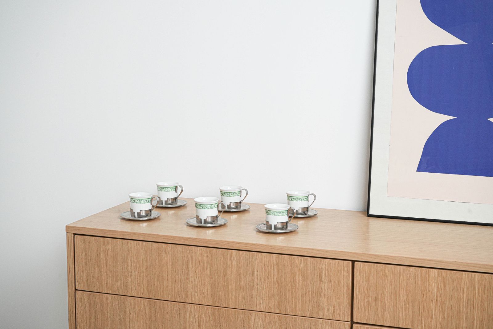 Set Espressokopjes, Italiaans Design, Jaren 1980, Made In Italy photo furniture