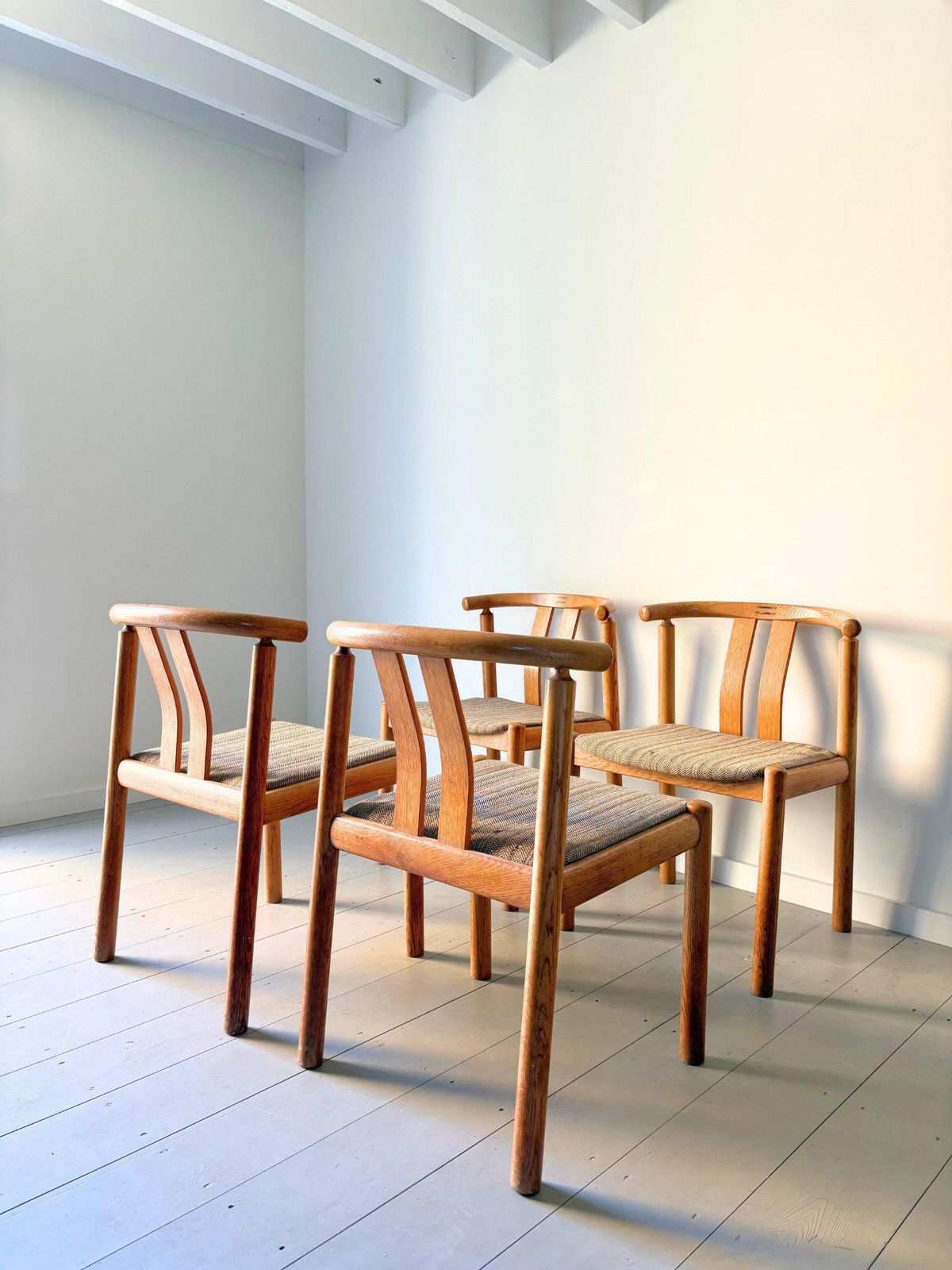 Set Of Mid Century Danish Dining Chairs By Hans Jørgen Frydendal
