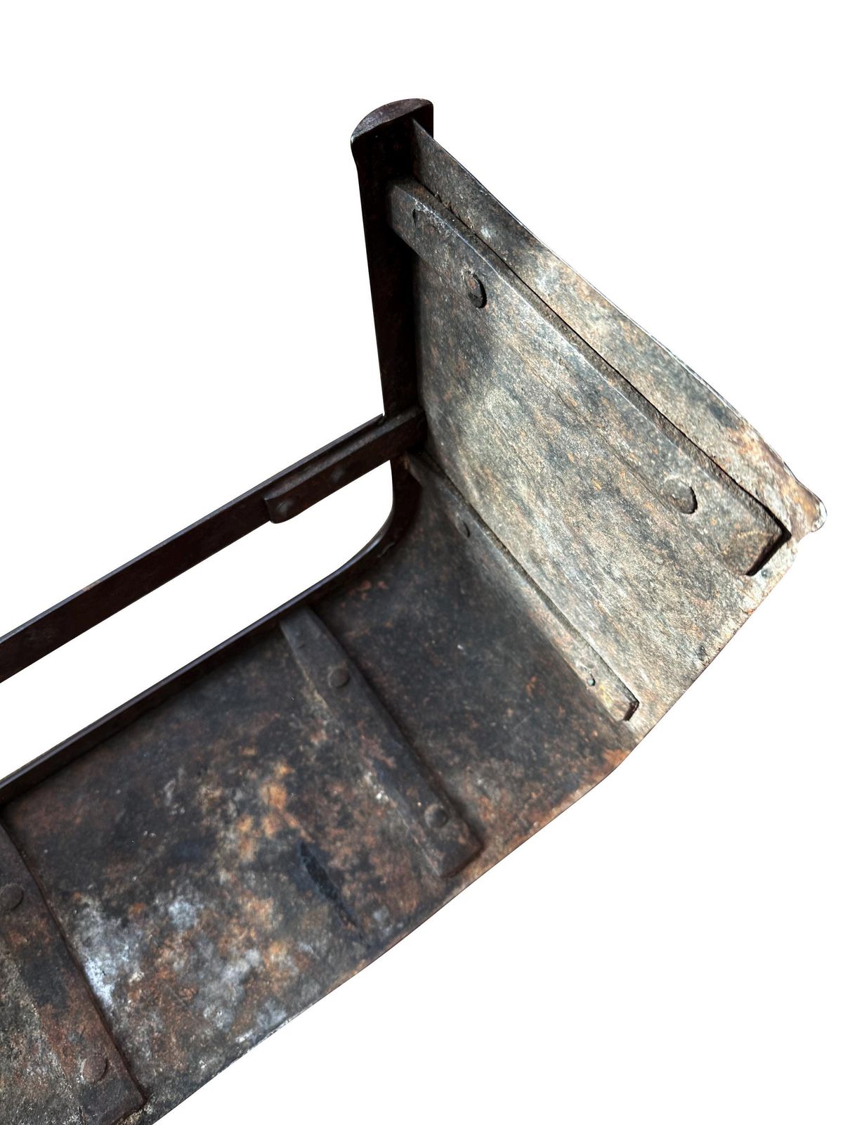 Home Fixtures Antique Victorian Fire Fender Guard Range Kerb Wrought Iron Handmade   19th Century photo