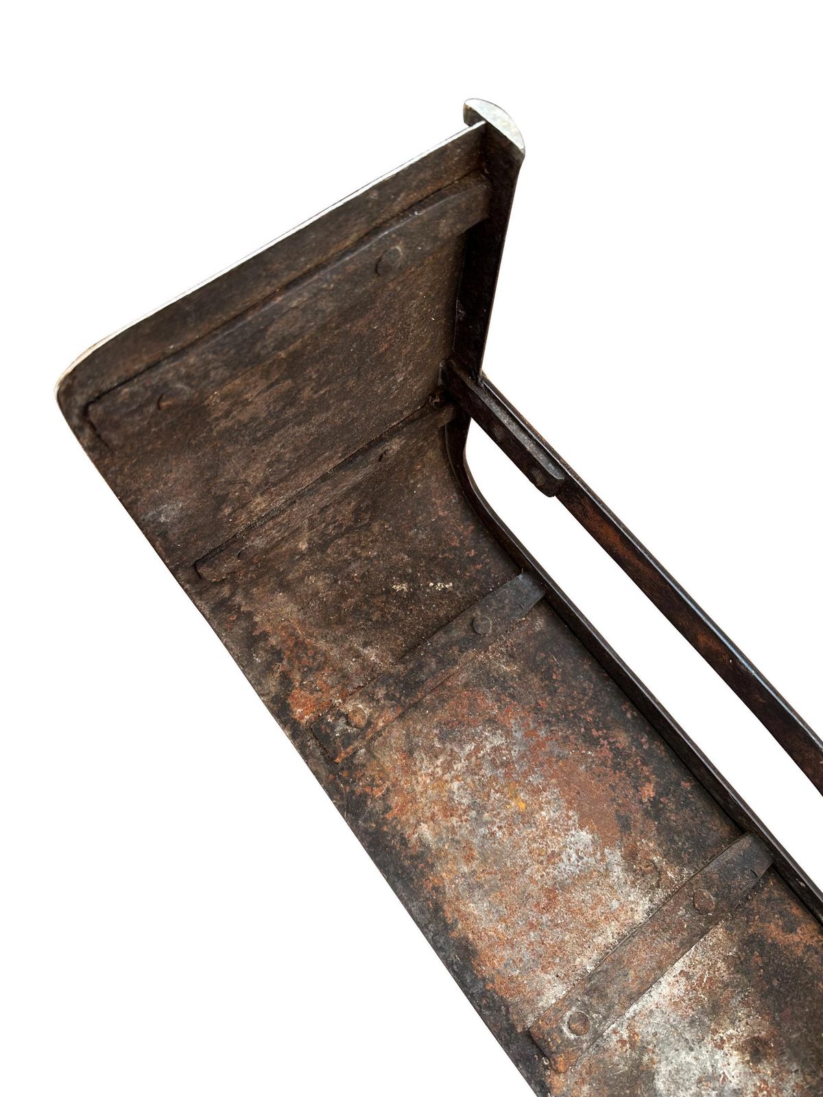 80.0 Antique Victorian Fire Fender Guard Range Kerb Wrought Iron Handmade   19th Century photo