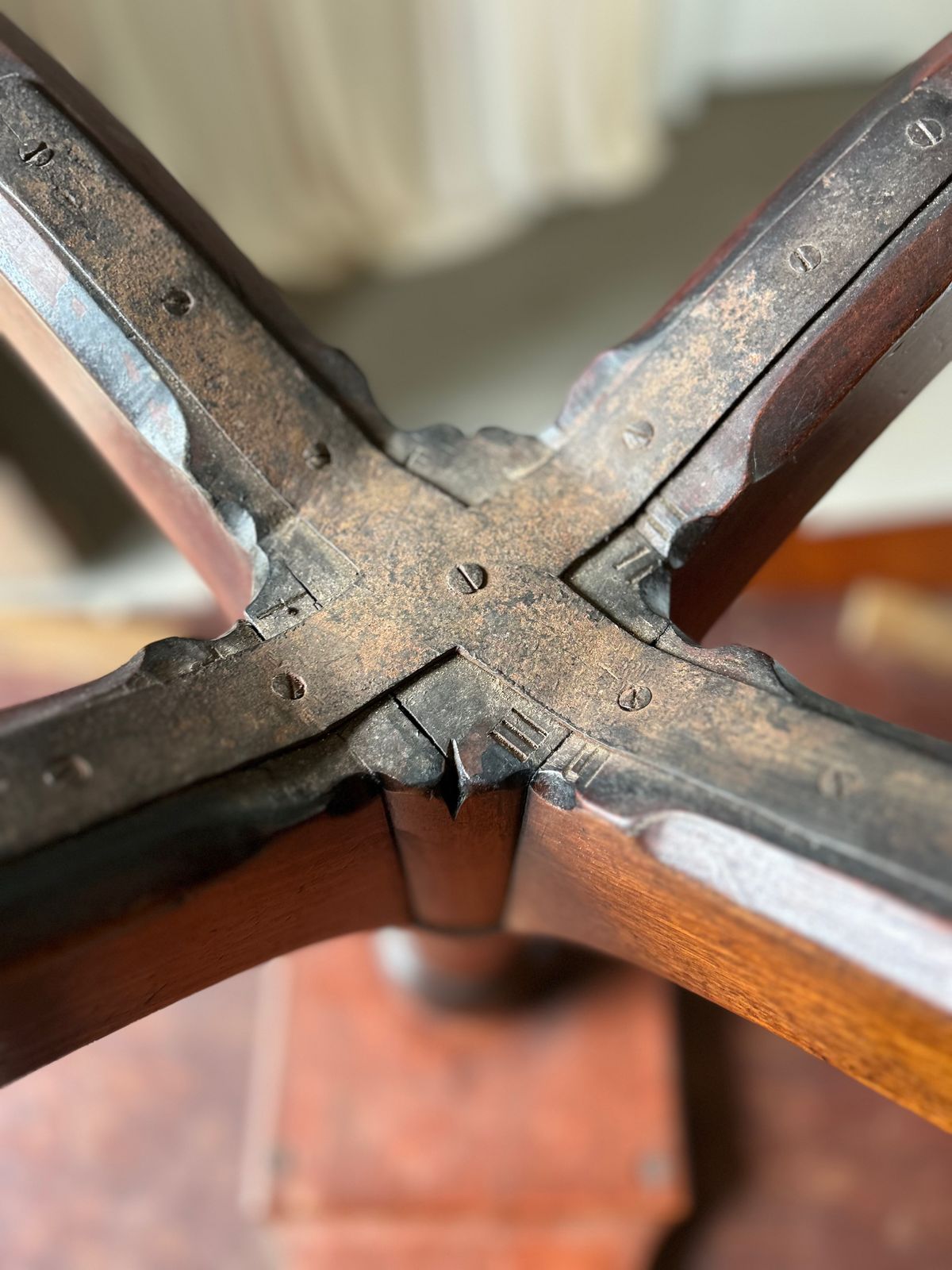 photo for sale Handsome Pair Of 18th Century Mahogany Console Tables