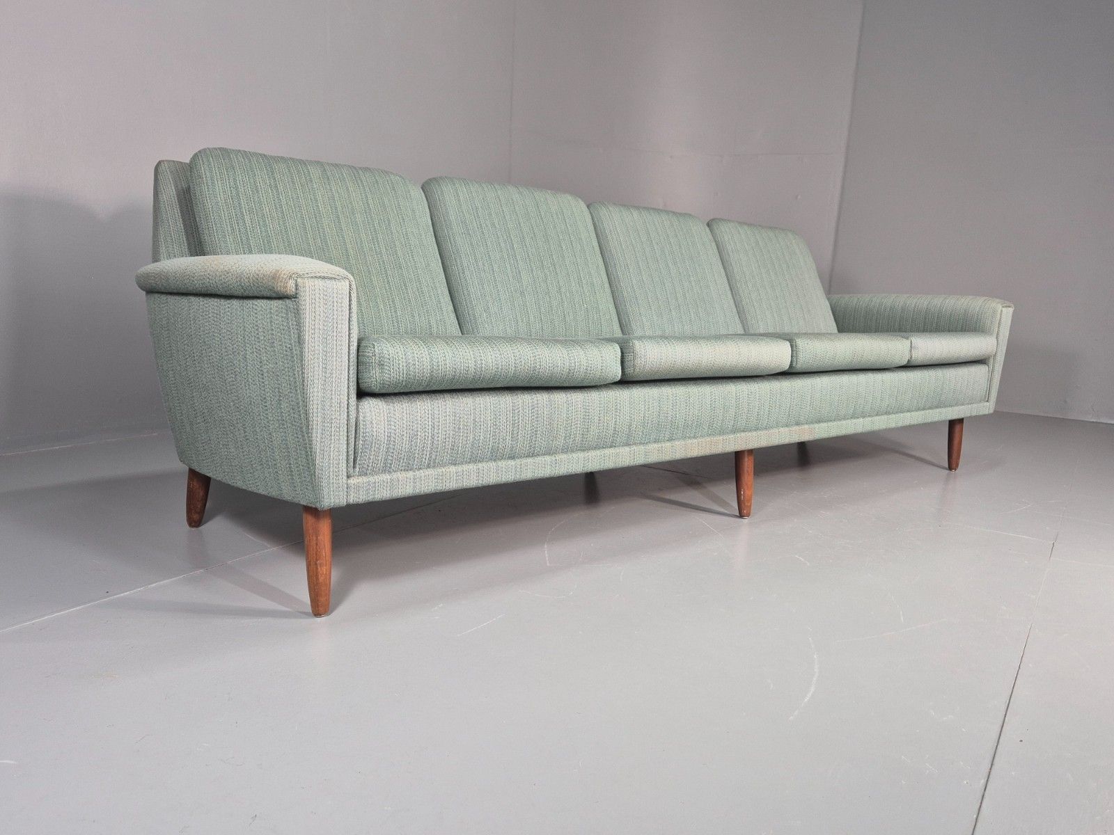 Mid Century 4 Seater Sofa Folke Ohlsen For Dux 1960s Retro Eb11371 M4ss photo furniture
