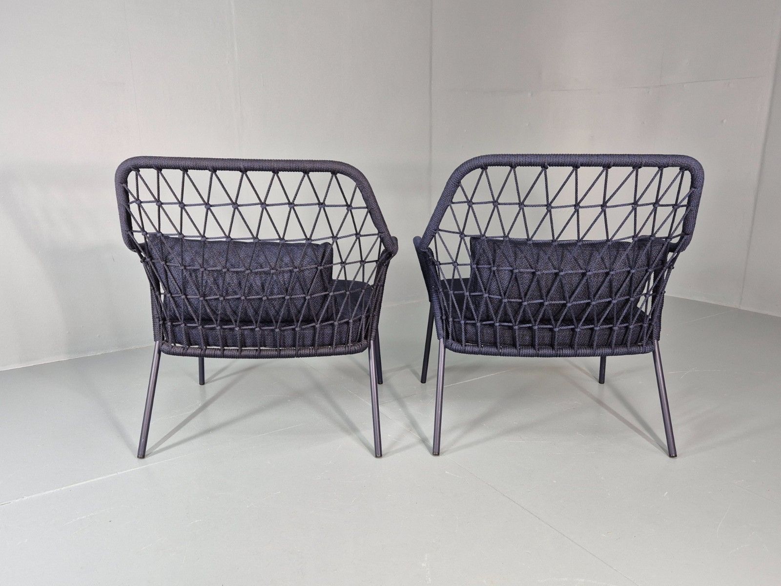800.0 2 Pedrali Panarea 3679 Chairs Modern Design Blue Italian Eb11426 Mnor photo