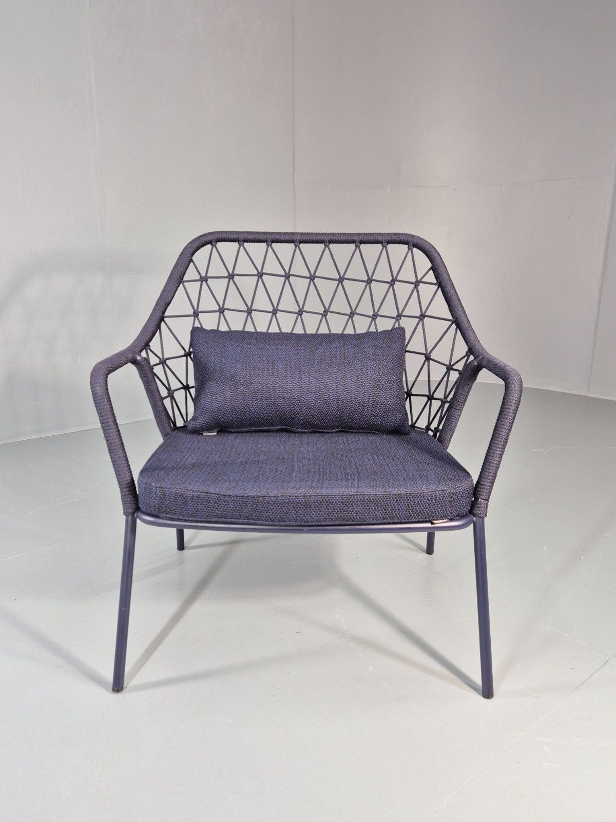 Pedrali 3679 Panarea Modern Design Chair In Blue Eb11428 Mnor photo furniture