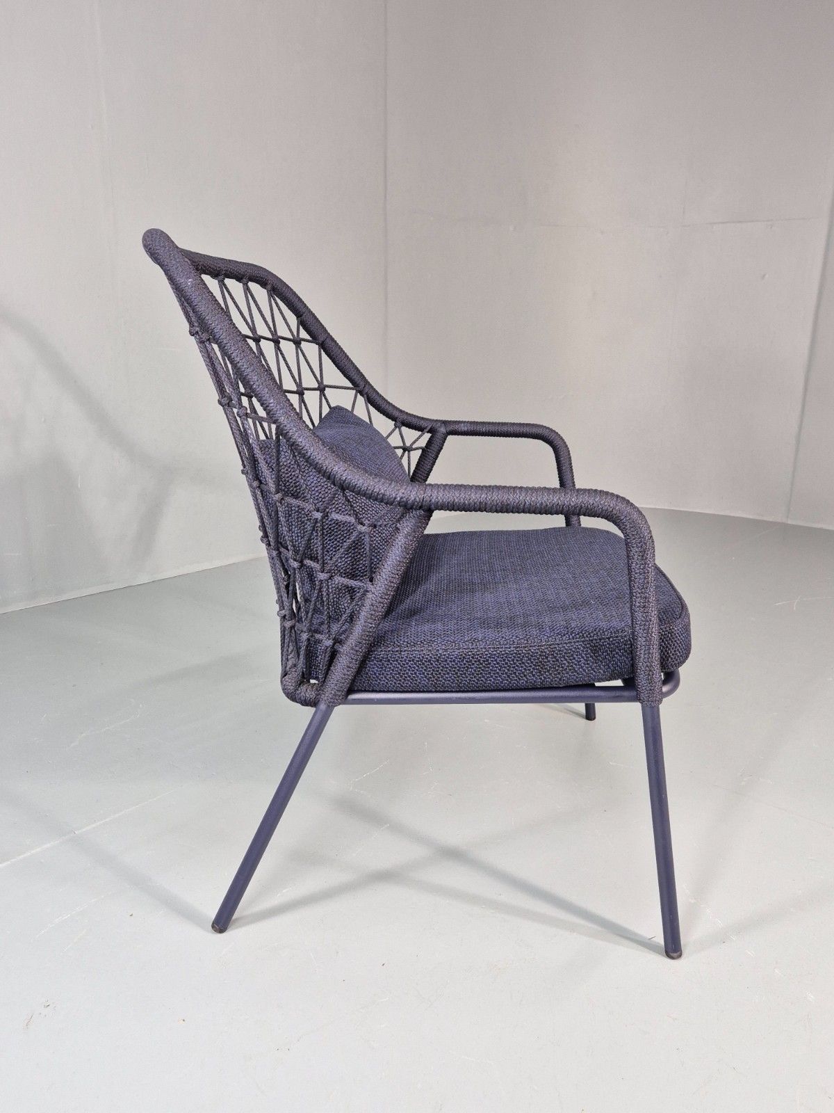 Furniture Pedrali 3679 Panarea Modern Design Chair In Blue Eb11428 Mnor photo