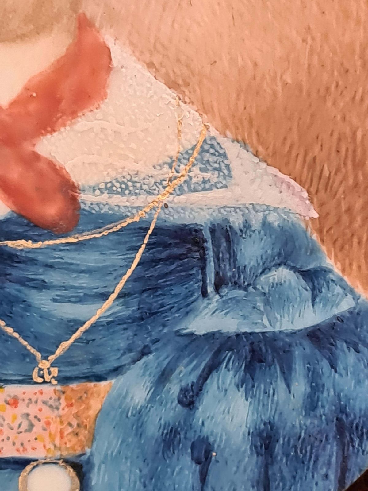 19th C French Portrait Miniature, A Fashionable Lady, After Jean Baptiste Isabey photo vinterior