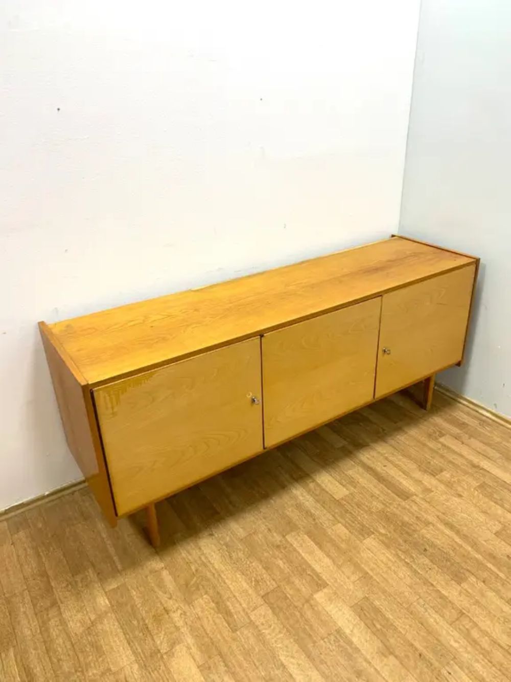 Retro Ladekast, Brussels Stijl, Jaren 1960, Tsjecho Slowakije photo vinterior