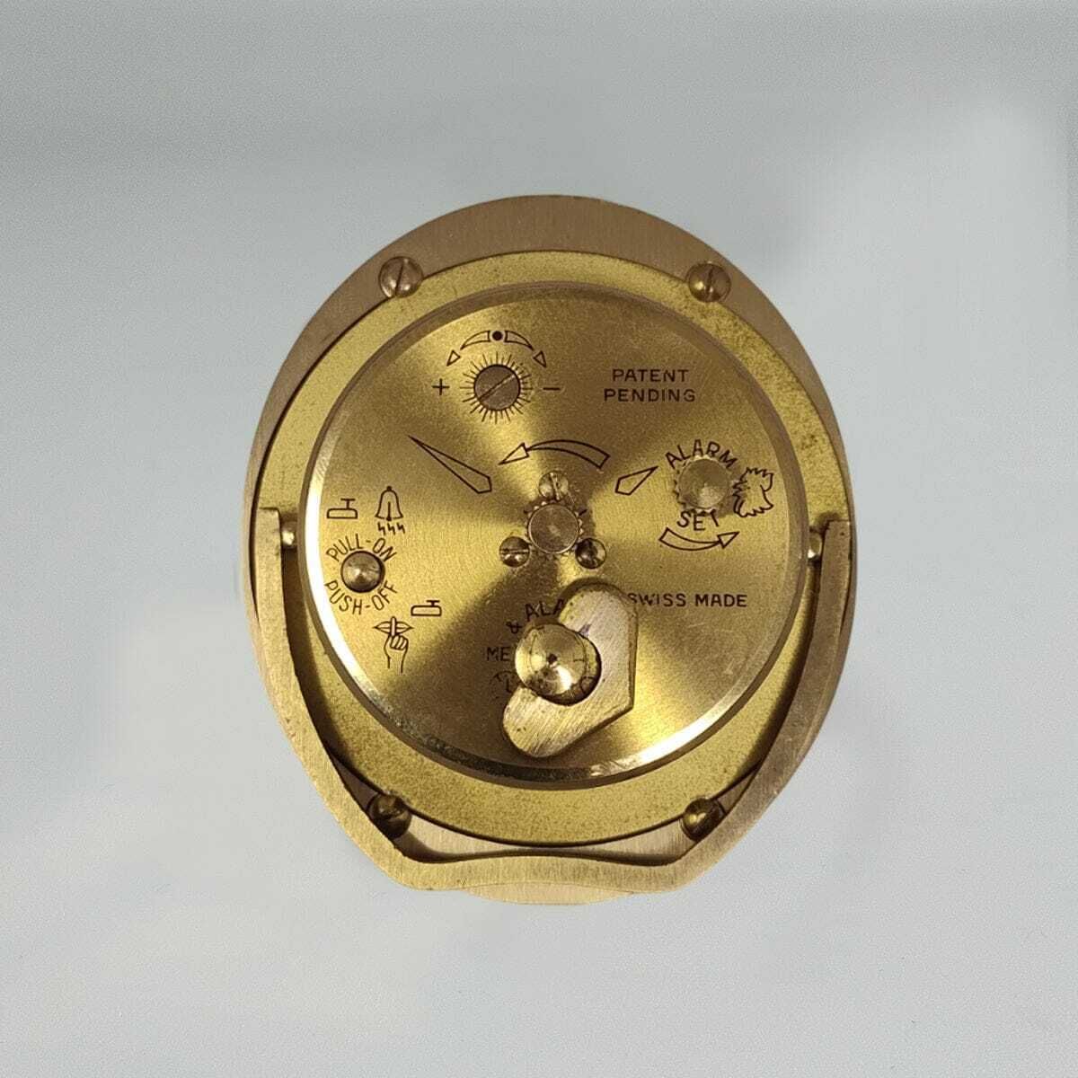 1960s Gorgeous Cartier Desk Travel Alarm Clock Pendulette. Made In Swiss photo buy