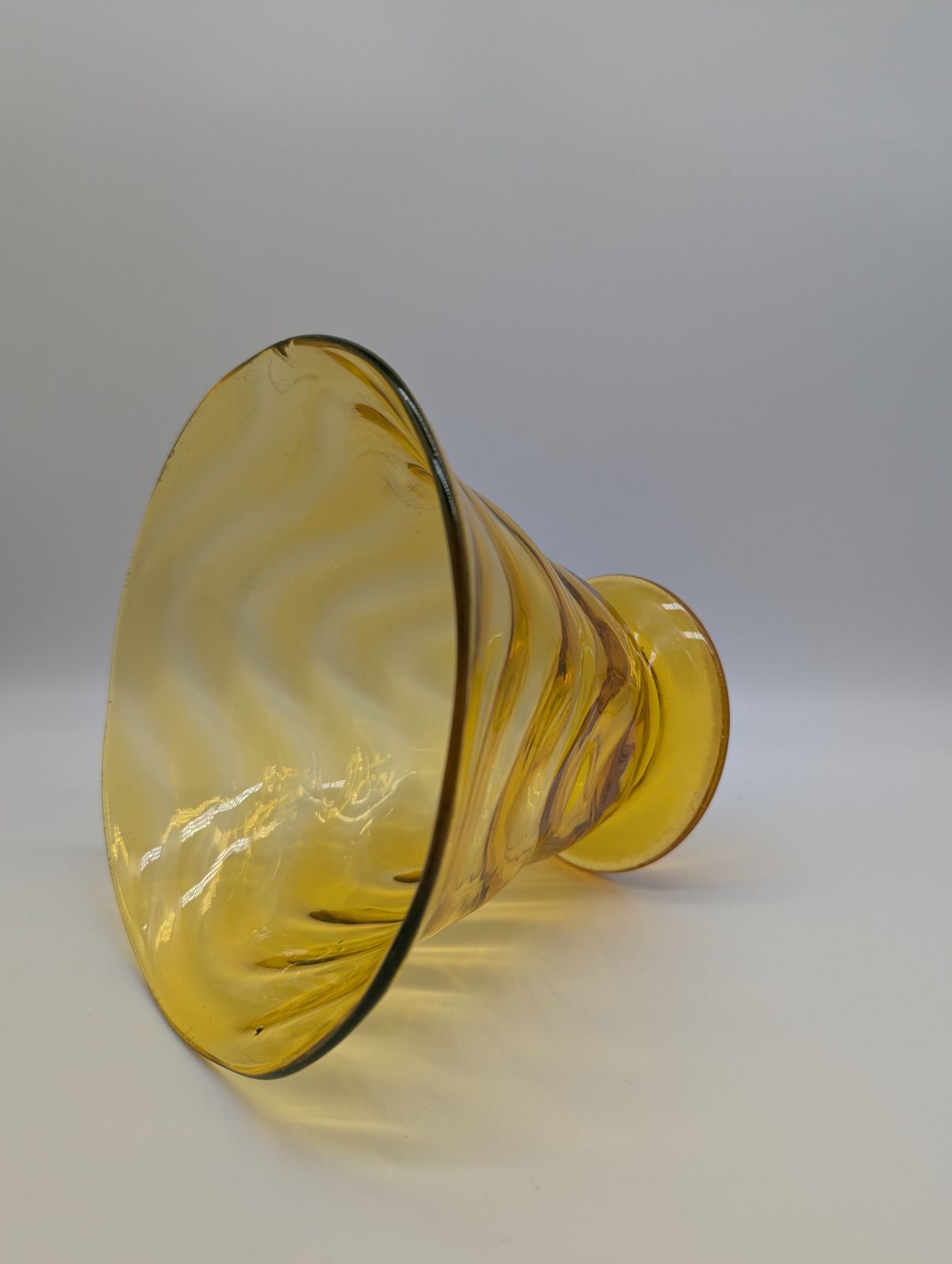 Uranium Glass Bowl By Thomas Webb photo vintage