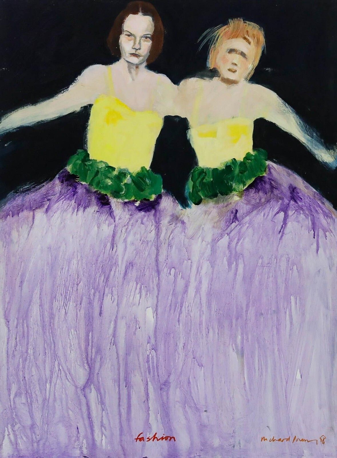 Richard J.S. Young 1998 Oil, Fashion photo furniture