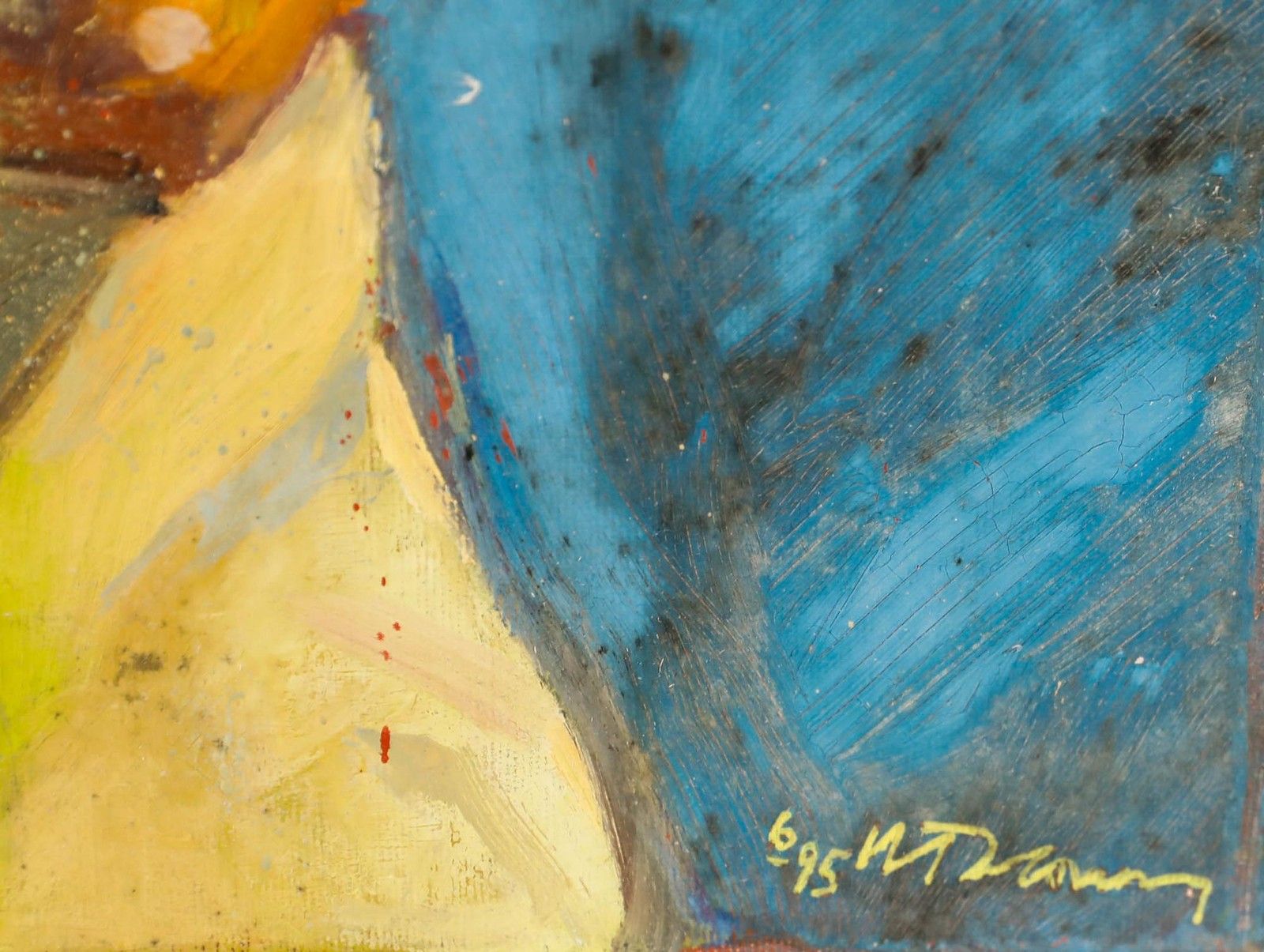 Richard J.S. Young 1995 Oil, Nakedness photo vinterior