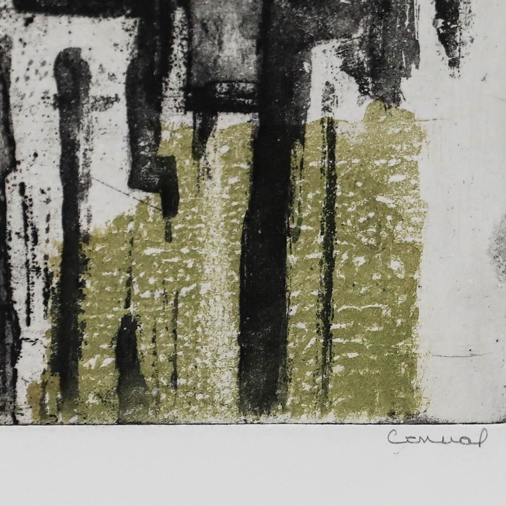 Betty Connal Peebles (1935 1999) 20th Century Collagraph, Structures Ailie photo 175.0
