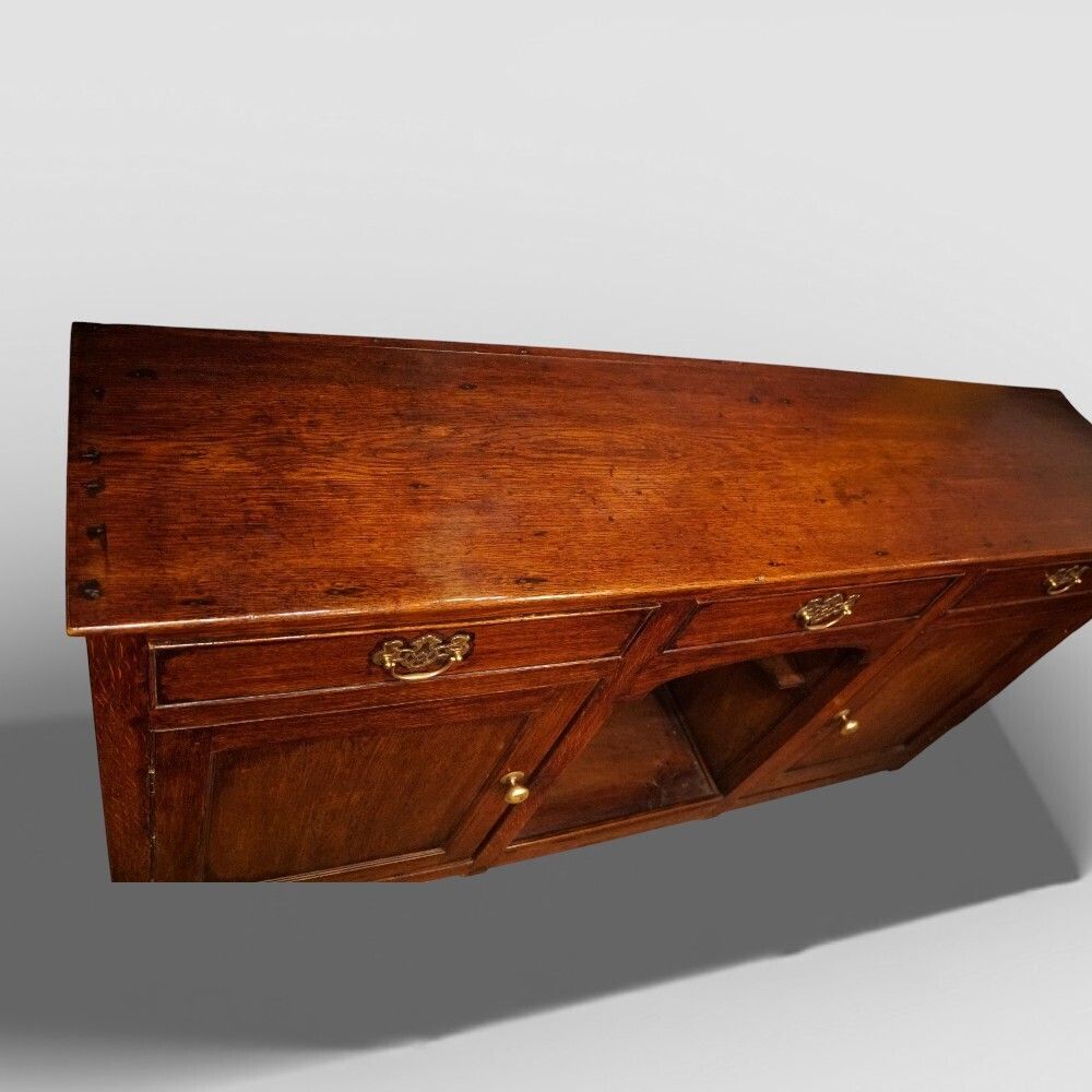 photo for sale Antique Oak Dog Kennel Dresser