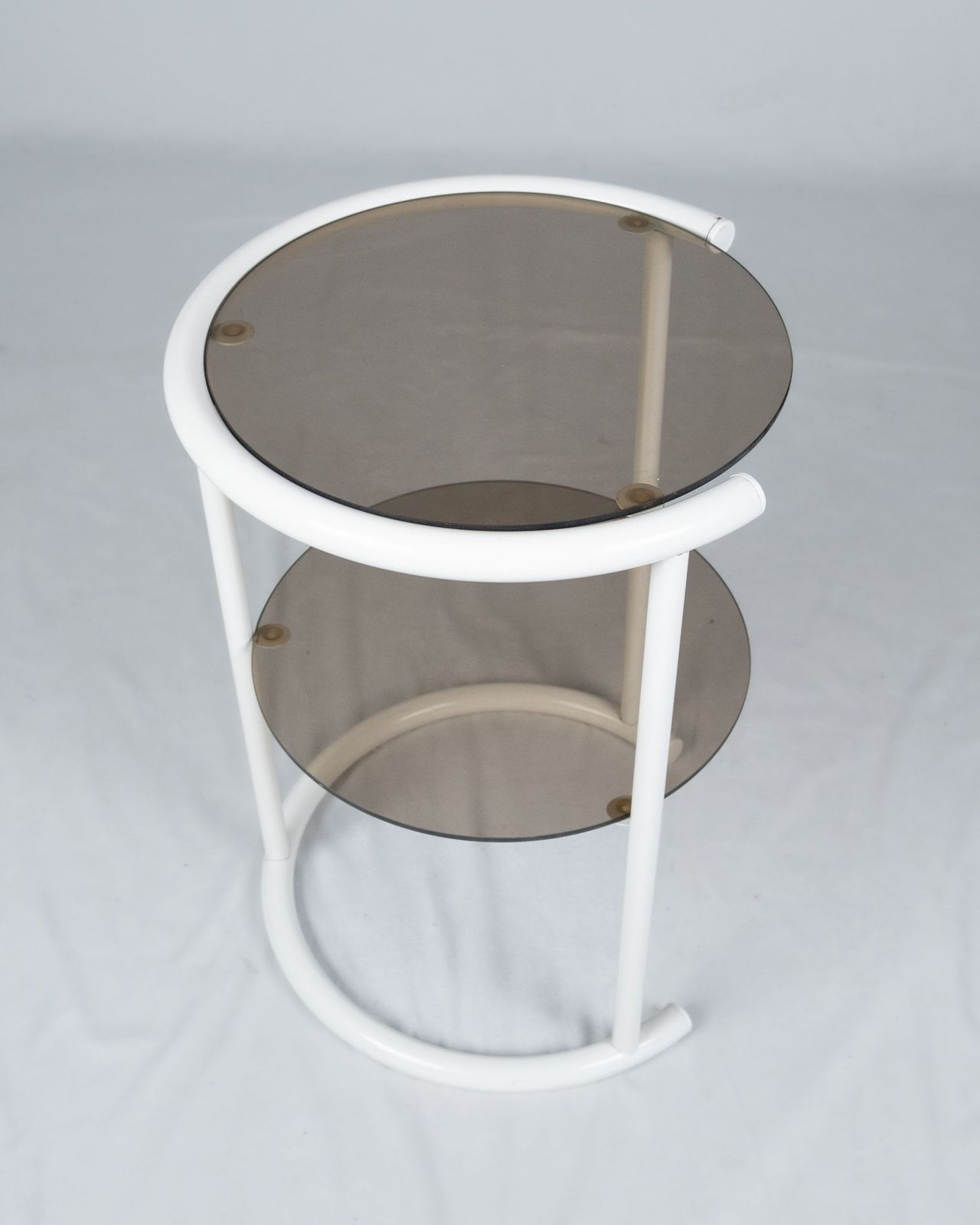 Cylindrical Side Table In The Style Of Eileen Gray, France, 1970s photo buy