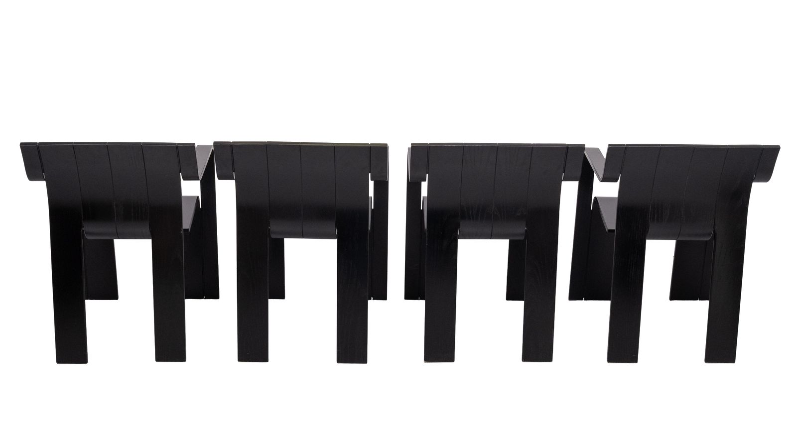 photo for sale Gijs Bakker Strip Stoelen Met Armleuningen, Jaren 1970, Nederland