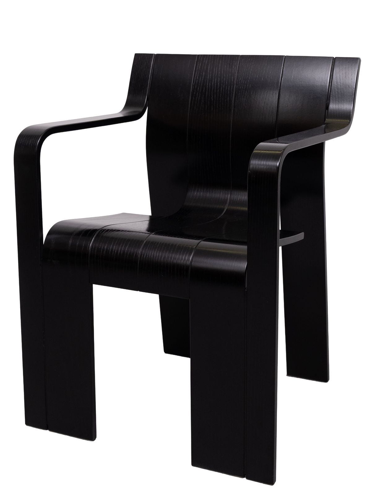 photo vinterior Gijs Bakker Strip Stoelen Met Armleuningen, Jaren 1970, Nederland