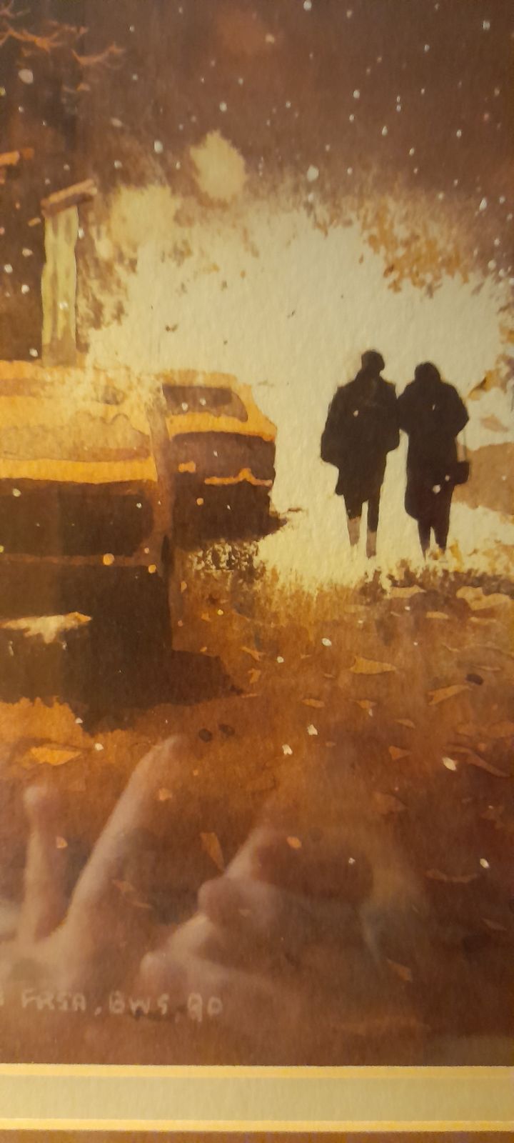 Beautiful Original By Robert (Bob) Littleford. Renowned Saddleworth Artist photo 995.0