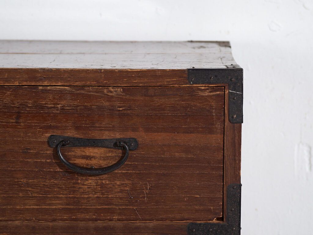 Antique Japanese Tansu Chest Of Drawers – Meiji / Taishō Period (C.1868 1926) #29 photo vinterior