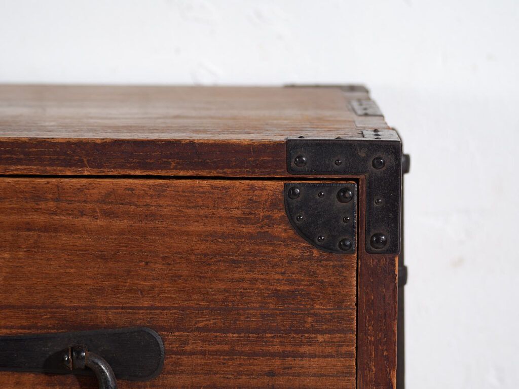 Antique Tansu Japanese Chest Of Drawers – Meiji / Taishō Period (C.1868 1926) #43 photo vinterior