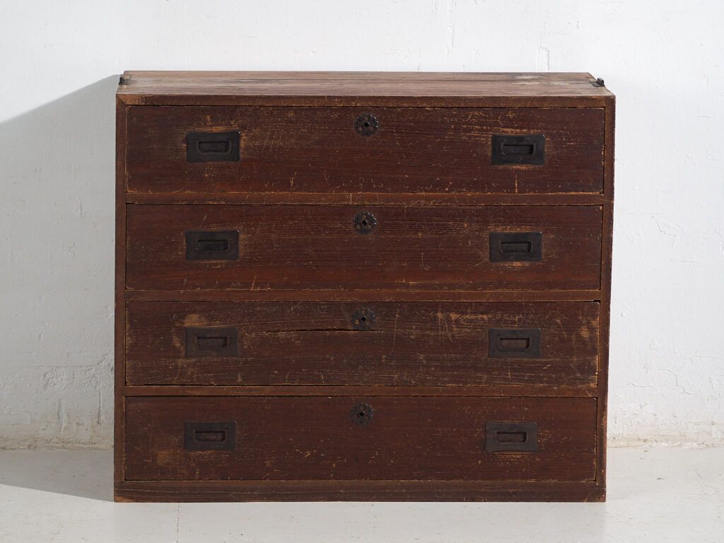 Antique Japanese Chest Of Drawers – Meiji / Taishō Period (C.1890 1926) #50 photo 2078.0