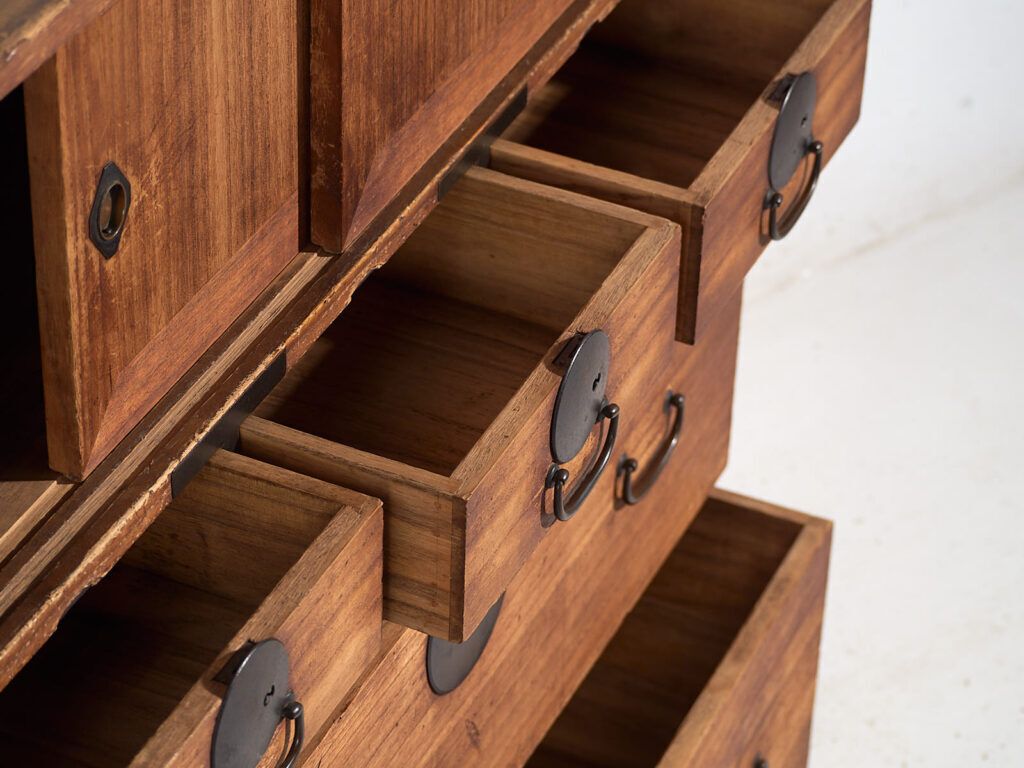 Antique Japanese Tansu – Showa Period (C.1927) #55 photo Furniture