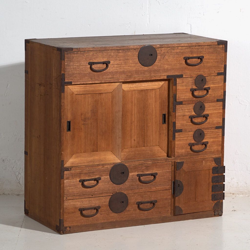 Antique Storage Chest – Meiji / Taishō Period (C.1868 1926) #98